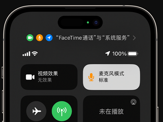 梅县苹果授权维修网点分享iPhone在通话时让你的声音更清晰 