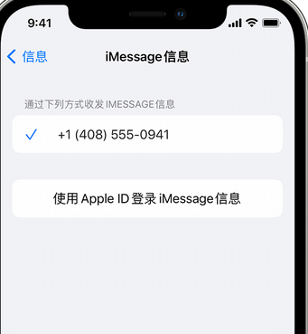 梅县apple维修iPhone上无法正常发送iMessage信息 